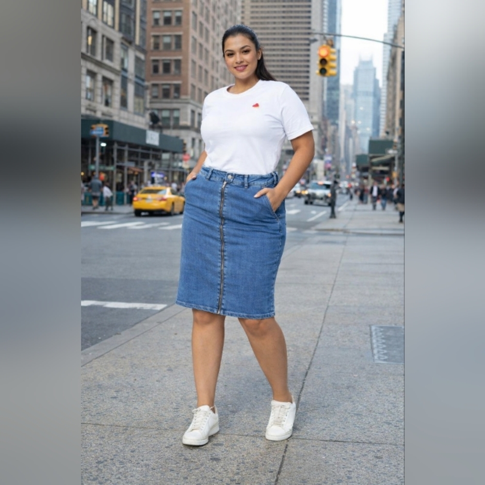 ONLY denim skirt Sz 2XL